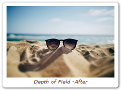 Depth of Field -After