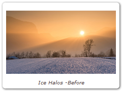 Ice Halos -Before